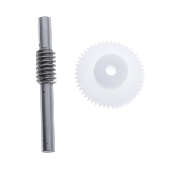 drive gear box worm wheel parts worm gear shaft kits 0.8 modulus w/ 50t gear 
drive gear box worm wheel parts worm gear shaft kits 0.8 modulus w/ 50t gear