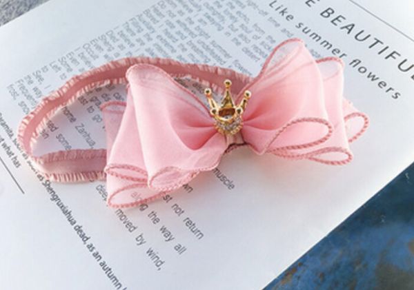 new baby girls bowknot crown headband lace elastic princess hair band children kids hair accessories, Slivery;white
new baby girls bowknot crown headband lace elastic princess hair band children kids hair accessories, Slivery;white