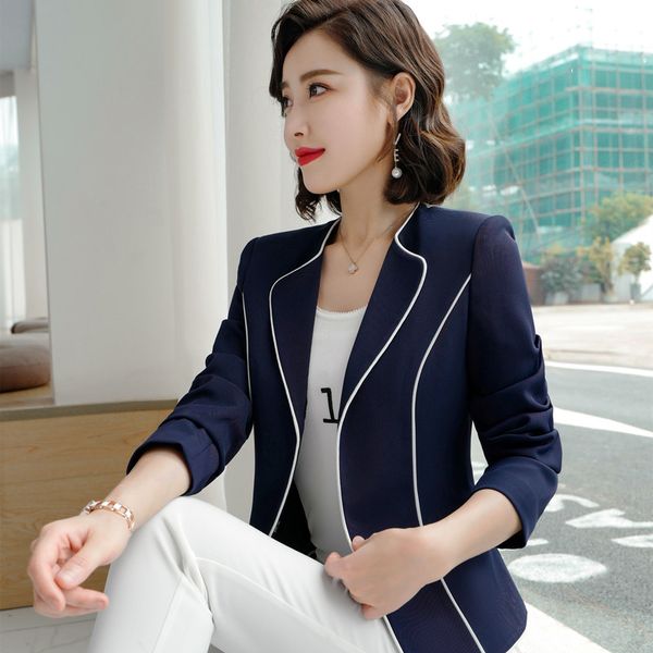 women's suits & blazers women elegant binding jacket long sleeve wild blazer fashion work wear keep slim office lady coat outwear singl, White;black
women's suits & blazers women elegant binding jacket long sleeve wild blazer fashion work wear keep slim office lady coat outwear singl, White;black