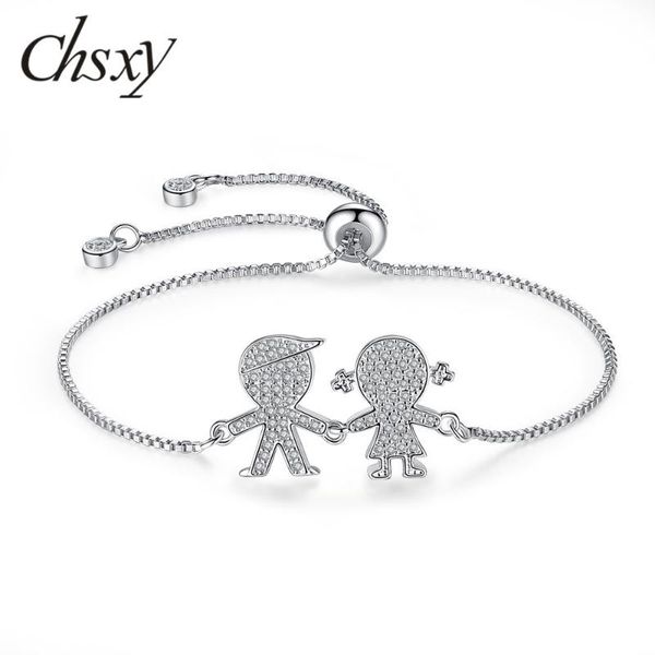 chsxy romantic fall in love boy girl hold hands zircon stone bracelets for lovers women charm couple bracelet jewelry wholesale, Black
chsxy romantic fall in love boy girl hold hands zircon stone bracelets for lovers women charm couple bracelet jewelry wholesale, Black