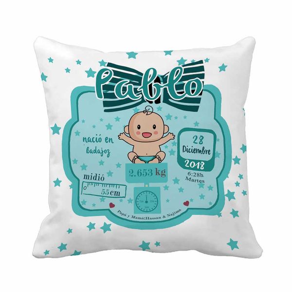 custom birth data printing baby boy blue throw pillow case decorative cushion cover pillowcase cute birthday gift by lvsure
custom birth data printing baby boy blue throw pillow case decorative cushion cover pillowcase cute birthday gift by lvsure