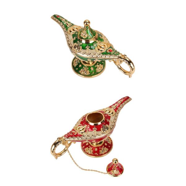 2x rare collectible magic lamp genie lamp table decor collectible vintage bright gift object
2x rare collectible magic lamp genie lamp table decor collectible vintage bright gift object