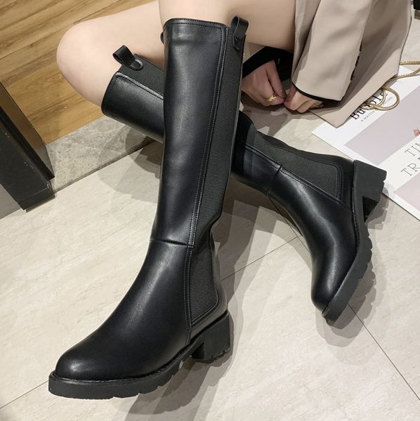 boots women retro knee-high zipper boots para mujer winter med heel plus size women's black ladies square heel shoes#g3
boots women retro knee-high zipper boots para mujer winter med heel plus size women's black ladies square heel shoes#g3
