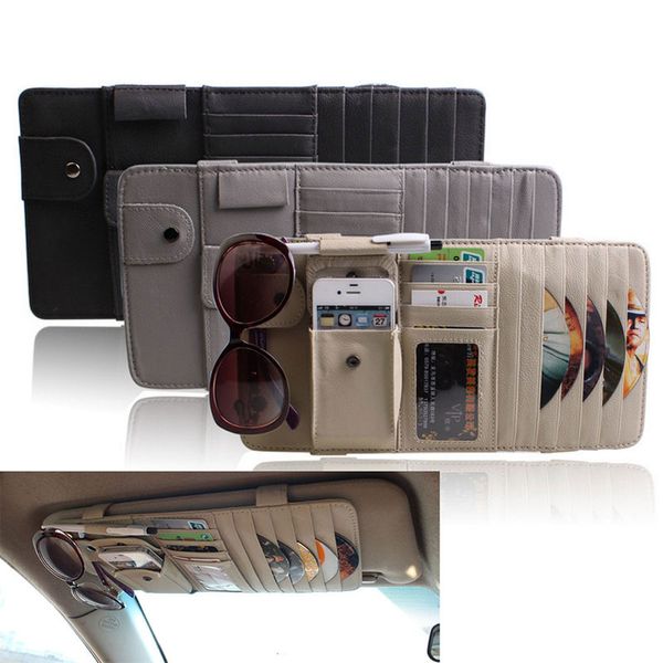 ymjywl car leather multifunction cd case car sun visor cd bag for dvd box glasses folder business card holder cd storage bag
ymjywl car leather multifunction cd case car sun visor cd bag for dvd box glasses folder business card holder cd storage bag