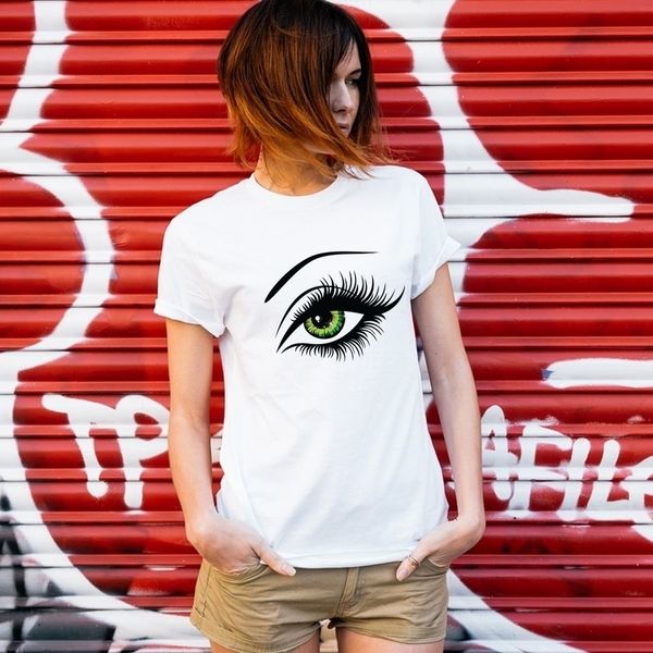 women t shirt womens designer clothing summer t shirt tees short sleeve cotton big eyes print tshirt funny t shirt woman clothes, White
women t shirt womens designer clothing summer t shirt tees short sleeve cotton big eyes print tshirt funny t shirt woman clothes, White