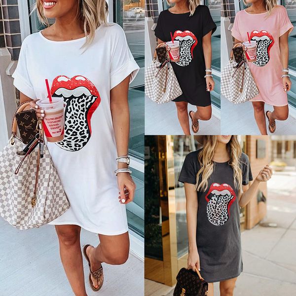 womens dress long tshirt print teeshirt dress short summer dresses for women clothes casual loose t shirt, Black;gray
womens dress long tshirt print teeshirt dress short summer dresses for women clothes casual loose t shirt, Black;gray