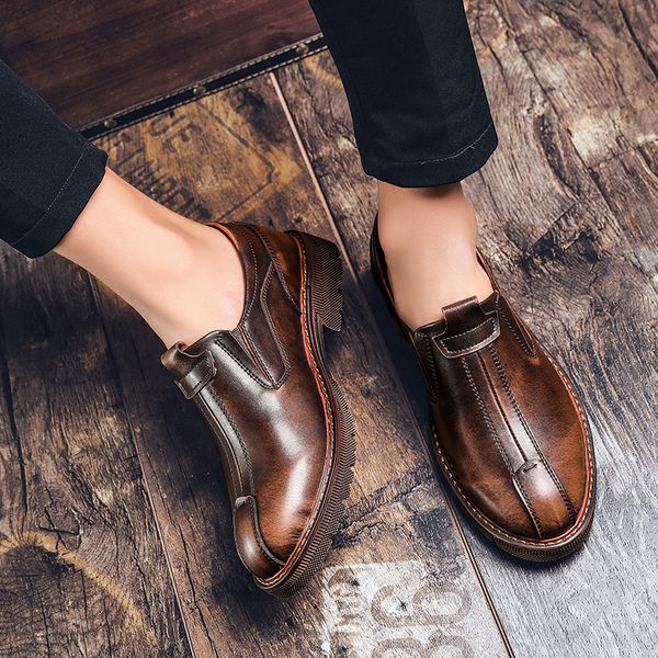 fashion casual shoes men loafers genuine leather flat slip on designer casual shoes men moccasins large size 38-58, Black
fashion casual shoes men loafers genuine leather flat slip on designer casual shoes men moccasins large size 38-58, Black