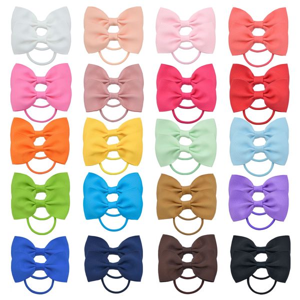 baby girls hair rope hairbands kids elastic bows ponytail holder bowknot headdress headwear for children hair accessories, Slivery;white 
baby girls hair rope hairbands kids elastic bows ponytail holder bowknot headdress headwear for children hair accessories, Slivery;white