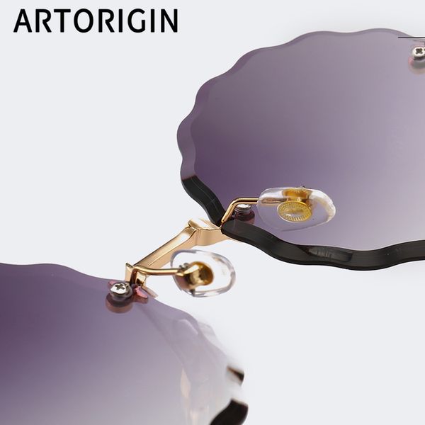 2019 luxury round sunglasses women brand designer rimless sun glasses for female tint fashion rosie eyewear11, White;black
2019 luxury round sunglasses women brand designer rimless sun glasses for female tint fashion rosie eyewear11, White;black