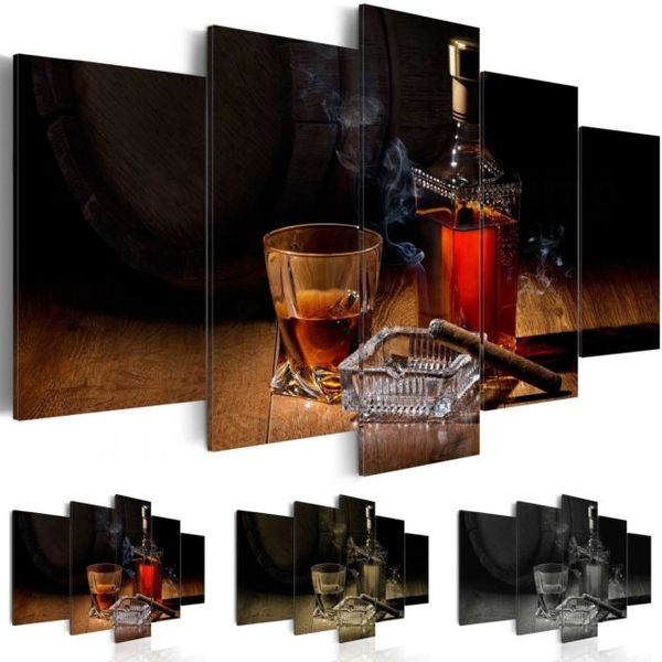 fashion wall art canvas painting 5 pieces brown yellow black wine cigars modern home decoration,bar restaurant decoration painting,choose co
fashion wall art canvas painting 5 pieces brown yellow black wine cigars modern home decoration,bar restaurant decoration painting,choose co