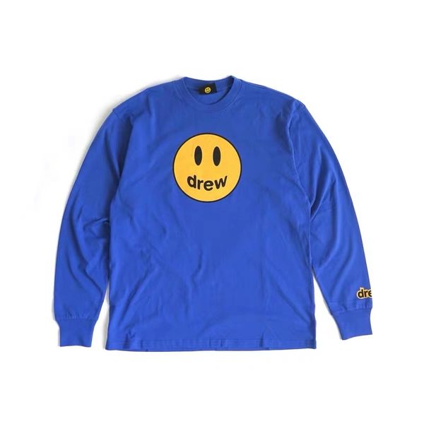 justin bieber drew house mascot t shirt long sleeve o-neck cotton hip hop tee mens women smile drew tees streetwear, White;black
justin bieber drew house mascot t shirt long sleeve o-neck cotton hip hop tee mens women smile drew tees streetwear, White;black
