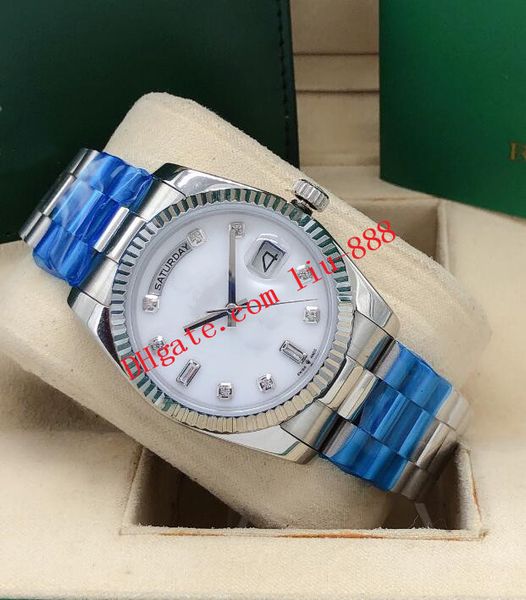 latest version 5 style 36mm diamond dial 128348 128238 128235 asia 2813 movement mechanical automatic mens watches, Slivery;brown
latest version 5 style 36mm diamond dial 128348 128238 128235 asia 2813 movement mechanical automatic mens watches, Slivery;brown