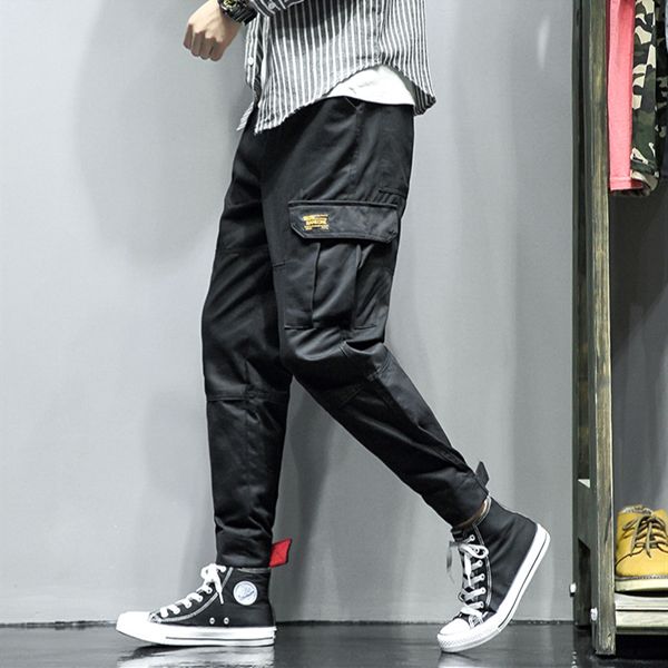 cargo pants men cotton hip hop drawstring polyester comfortable pencil pants black armygreen jogger casual trousers 2019 spring
cargo pants men cotton hip hop drawstring polyester comfortable pencil pants black armygreen jogger casual trousers 2019 spring