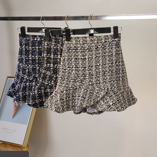 mumuzi short mini skirt women micro mini skirt winter warm wool trumpet black short plaid women saias faldas
mumuzi short mini skirt women micro mini skirt winter warm wool trumpet black short plaid women saias faldas