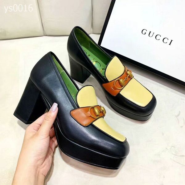 2019 classic square head cow paint bright leather waterproof platform thick high heel women high-end single shoes factory direct sales, Black
2019 classic square head cow paint bright leather waterproof platform thick high heel women high-end single shoes factory direct sales, Black