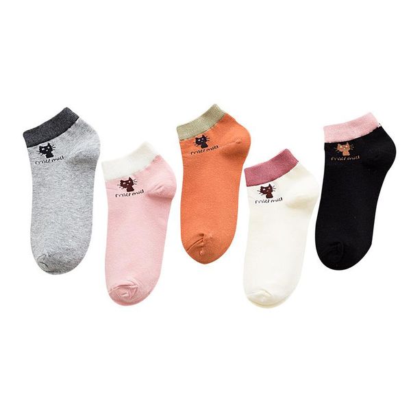ankle sock slippers new 100% cotton breathable sweat-absorbent women socks korean cute short tube college style factory wholesale, Black;white
ankle sock slippers new 100% cotton breathable sweat-absorbent women socks korean cute short tube college style factory wholesale, Black;white