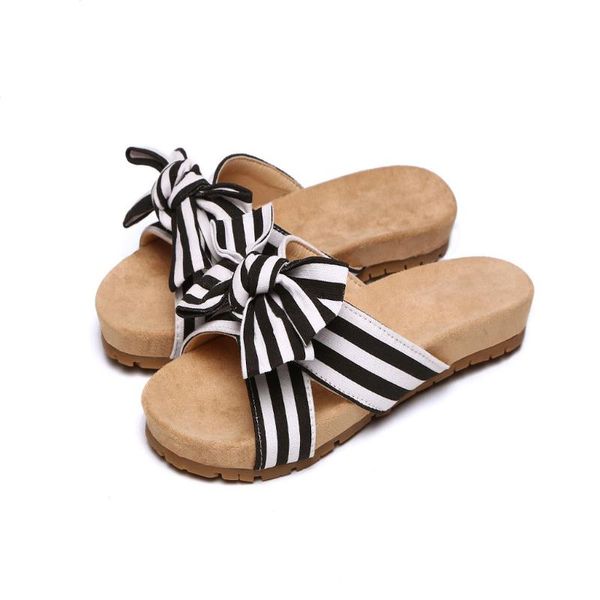 new summer flat bottom casual slippers beach shoes flip flops female slip resistant beach shoes bow tie sand #4.21, Black
new summer flat bottom casual slippers beach shoes flip flops female slip resistant beach shoes bow tie sand #4.21, Black