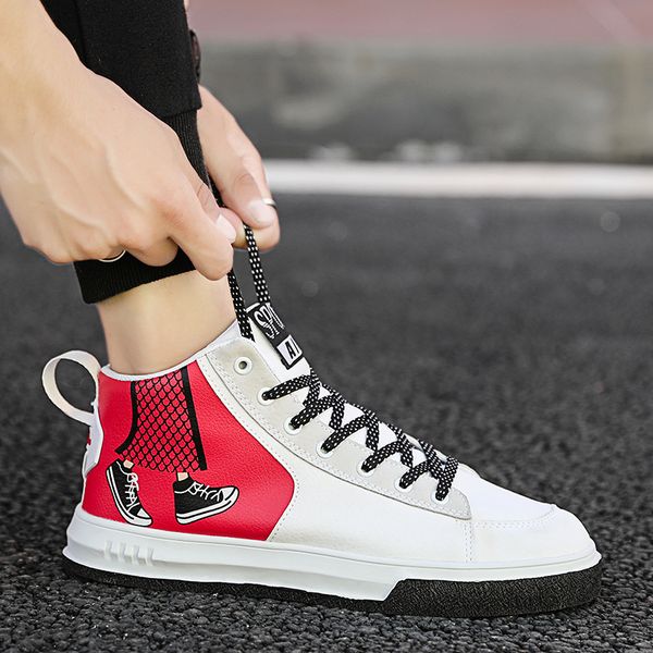 auronet high men sneakers new men casual lac-up sneakers breathable walking sports shoes feminino zapatos drop shipping, Black
auronet high men sneakers new men casual lac-up sneakers breathable walking sports shoes feminino zapatos drop shipping, Black