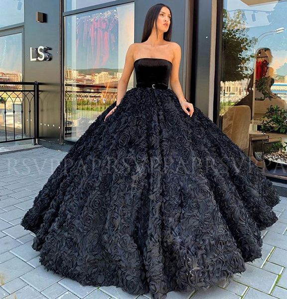 new arrival long black evening dresses 2019 puffy ball gown strapless flowers lace lebanon style women evening gowns, White;black
new arrival long black evening dresses 2019 puffy ball gown strapless flowers lace lebanon style women evening gowns, White;black