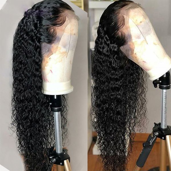 paff curly lace front human hair wigs for women 13x4 brazilian non-remy human hair pre plucked lace wig with baby hair, Black;brown
paff curly lace front human hair wigs for women 13x4 brazilian non-remy human hair pre plucked lace wig with baby hair, Black;brown