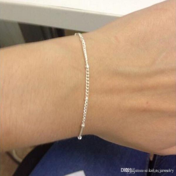 fashion simple bracelet metal bead ring fasted chain silver or gold plated for women hand bracelet gift, Black
fashion simple bracelet metal bead ring fasted chain silver or gold plated for women hand bracelet gift, Black