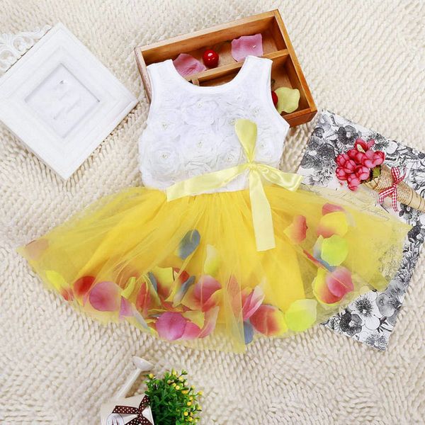 girl's dresses 2021 summer sweet toddler baby kids girls princess dress party tutu lace bow flower children clothes, Red;yellow
girl's dresses 2021 summer sweet toddler baby kids girls princess dress party tutu lace bow flower children clothes, Red;yellow
