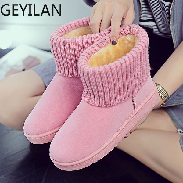 woman boots female quality winter shoes woman fur warm snow boots fashion square flat heels ankle size 35-40, Black
woman boots female quality winter shoes woman fur warm snow boots fashion square flat heels ankle size 35-40, Black