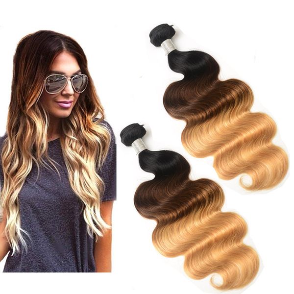 indian virgin hair extensions 1b/4/27 ombre human hair products body wave 1b 4 27 three tones color 2 pieces, Black
indian virgin hair extensions 1b/4/27 ombre human hair products body wave 1b 4 27 three tones color 2 pieces, Black