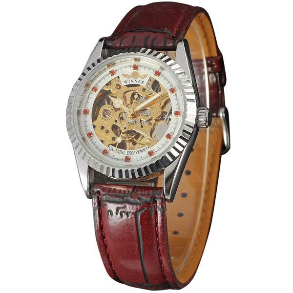 50pcs/lot winner-d266 luxury skeleton crystal watch winner watch mechanical leather wholesale winner, Slivery;brown
50pcs/lot winner-d266 luxury skeleton crystal watch winner watch mechanical leather wholesale winner, Slivery;brown