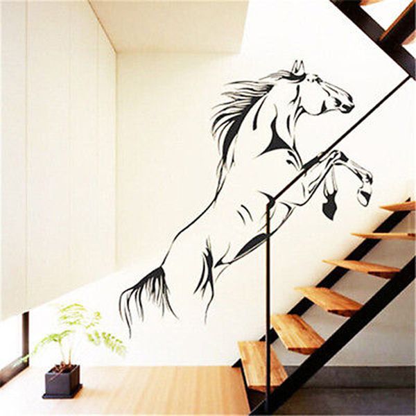 jumping horse wall art stickers chinese style ink sketch vinyl decal home graphics lounge bedroom hot
jumping horse wall art stickers chinese style ink sketch vinyl decal home graphics lounge bedroom hot