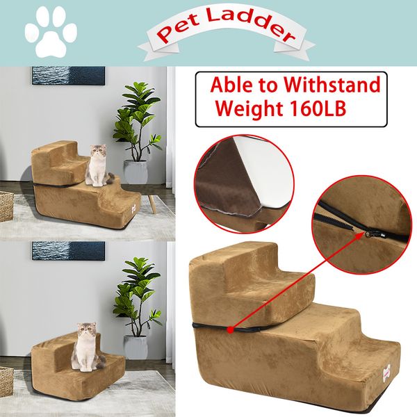 4 steps dog stairs cat staircase breathable anti-slip high-density sponge pet stair washable microfiber cover non-slip bottom
4 steps dog stairs cat staircase breathable anti-slip high-density sponge pet stair washable microfiber cover non-slip bottom