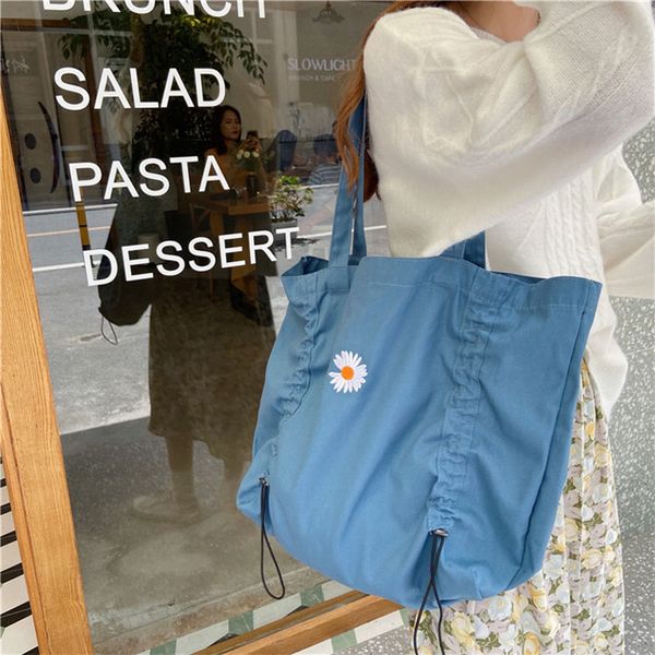 hylhexyr big tote daisy embroidered shoulder bag student canvas bags handbag women purse pocket
hylhexyr big tote daisy embroidered shoulder bag student canvas bags handbag women purse pocket