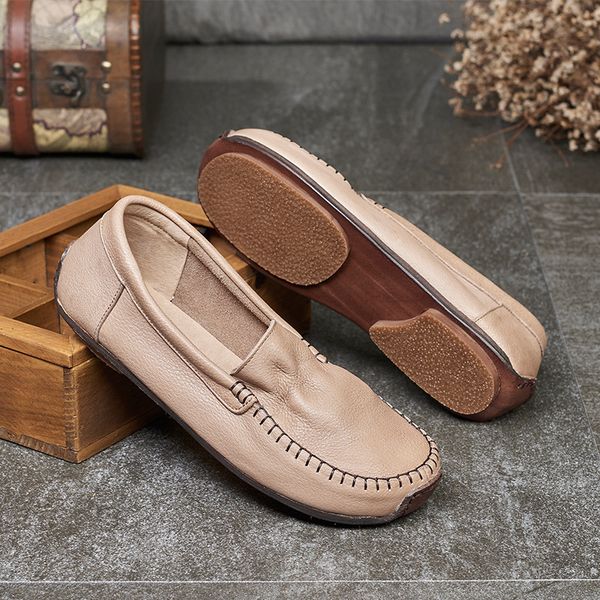 vallu2020 spring and summer new round head flat leather outsole casual shoes wild peas single shoes shallow mouth, Black
vallu2020 spring and summer new round head flat leather outsole casual shoes wild peas single shoes shallow mouth, Black