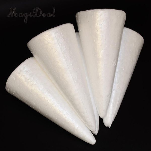 magideal 5pcs cone shape diy christmas tree styrofoam foam material for kids craft 150mm
magideal 5pcs cone shape diy christmas tree styrofoam foam material for kids craft 150mm