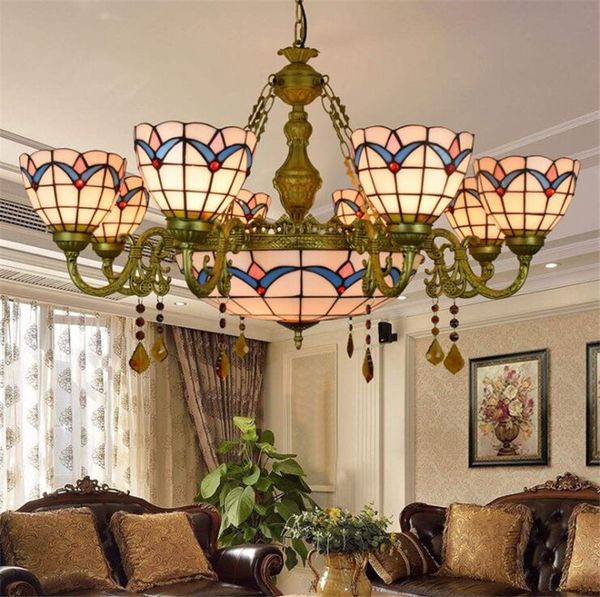 american simple pendant lamps creative tiffany stained glass living room bedroom tf024
american simple pendant lamps creative tiffany stained glass living room bedroom tf024