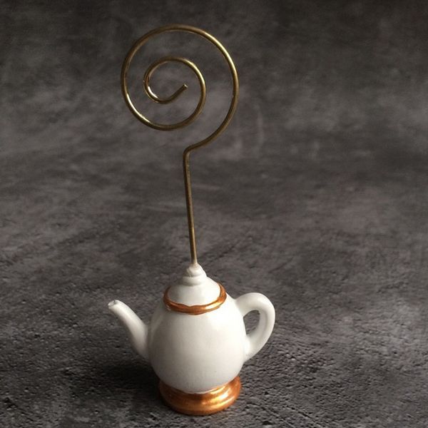 teapot design place card holder p clip wedding birthday party decoration 
teapot design place card holder p clip wedding birthday party decoration