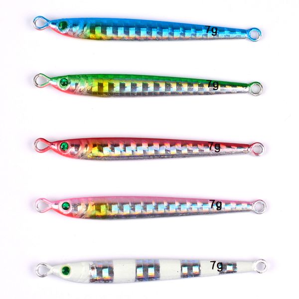 new lead fish laser fishing lures metal jigs bait 6cm 7g 3d eyes sinking stripe blade lure
new lead fish laser fishing lures metal jigs bait 6cm 7g 3d eyes sinking stripe blade lure