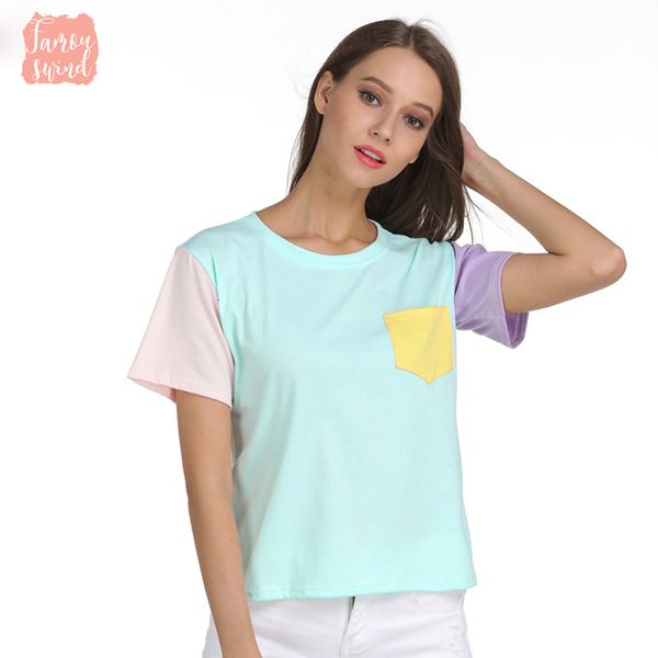 summer t shirt womens harajuku kpop exo short sleeve o neck patchwork tee shirt femme bottoming drop shipping, White
summer t shirt womens harajuku kpop exo short sleeve o neck patchwork tee shirt femme bottoming drop shipping, White