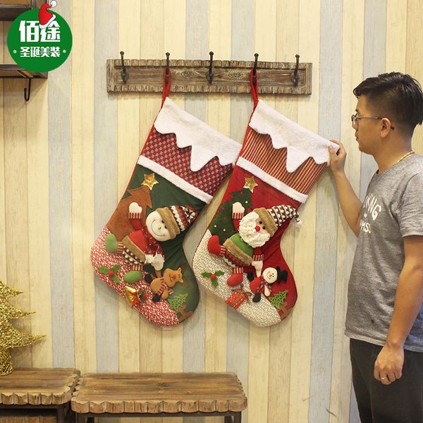 large christmas stockings socks decoration santa sacks snowman plaid burlap gift holder christmas tree ornament claus socks gift
large christmas stockings socks decoration santa sacks snowman plaid burlap gift holder christmas tree ornament claus socks gift