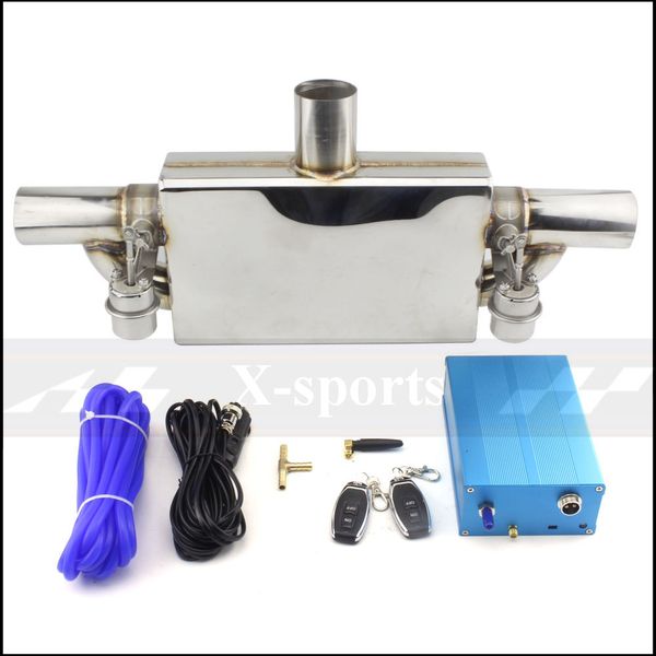 car exhaust pipe vacuum pump variable valve mufflers remote control stainless steel universal id 51 63 76 mm t shape square
car exhaust pipe vacuum pump variable valve mufflers remote control stainless steel universal id 51 63 76 mm t shape square