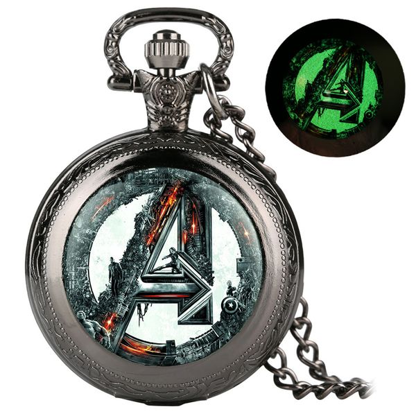 retro cool luminous avengers theme quartz pocket watch vintage necklace fob chain old fashioned men women pendant watches 2019, Slivery;golden
retro cool luminous avengers theme quartz pocket watch vintage necklace fob chain old fashioned men women pendant watches 2019, Slivery;golden