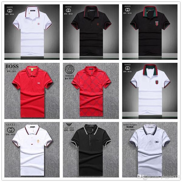 19ss summer clothing men's polo shirt pure color turn-down collar mens short-sleeve casual polo shirt s~xxxl, White;black
19ss summer clothing men's polo shirt pure color turn-down collar mens short-sleeve casual polo shirt s~xxxl, White;black