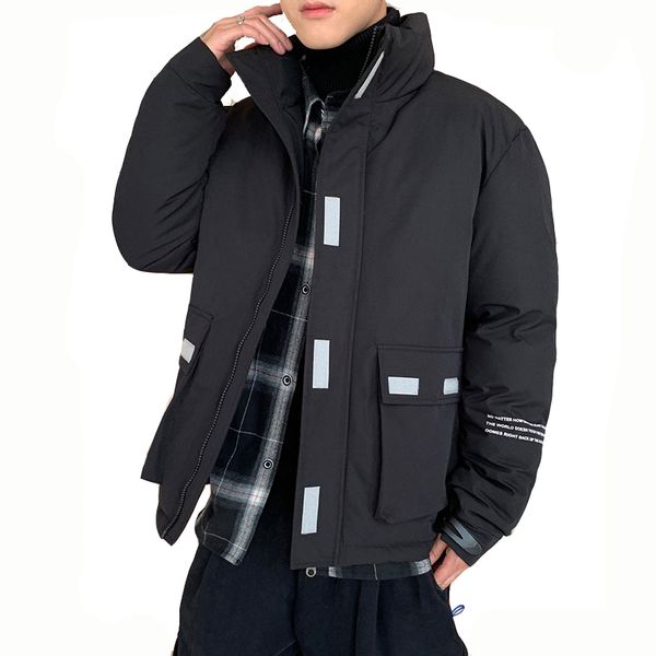 parka men coats winter jacket male loose thicken warm hooded outwear coat new brand casual men's hip hop streetwear ,ga494, Black
parka men coats winter jacket male loose thicken warm hooded outwear coat new brand casual men's hip hop streetwear ,ga494, Black