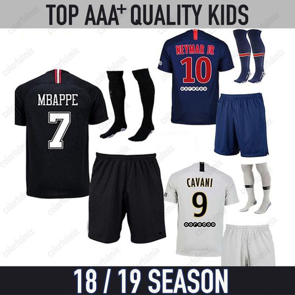 Mbappe kid kit 18 19 occer jer ey black white blue p g kid football kit 2018 19 occer jer ey kid neymar children hirt
Mbappe kid kit 18 19 occer jer ey black white blue p g kid football kit 2018 19 occer jer ey kid neymar children hirt