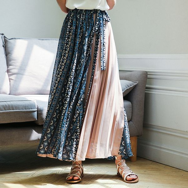 skirts korean fashion womens woman chiffon long skirt women high-waist pleated print midi faldas mujer moda, Black
skirts korean fashion womens woman chiffon long skirt women high-waist pleated print midi faldas mujer moda, Black