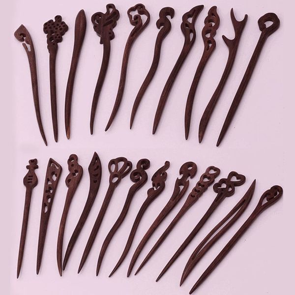 New Style Chinese Vintage Red Sandalwood Carve Animal Bird Phoenix Hair Sticks Hairpins for Girls Bridal Bride Wedding Headwear
New Style Chinese Vintage Red Sandalwood Carve Animal Bird Phoenix Hair Sticks Hairpins for Girls Bridal Bride Wedding Headwear