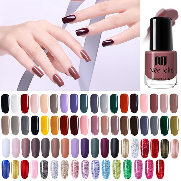 nee jolie 3.5ml nail polish 66 colors fast dry nail art polish coffee gray series glitter diy nails lacquer decoration
nee jolie 3.5ml nail polish 66 colors fast dry nail art polish coffee gray series glitter diy nails lacquer decoration