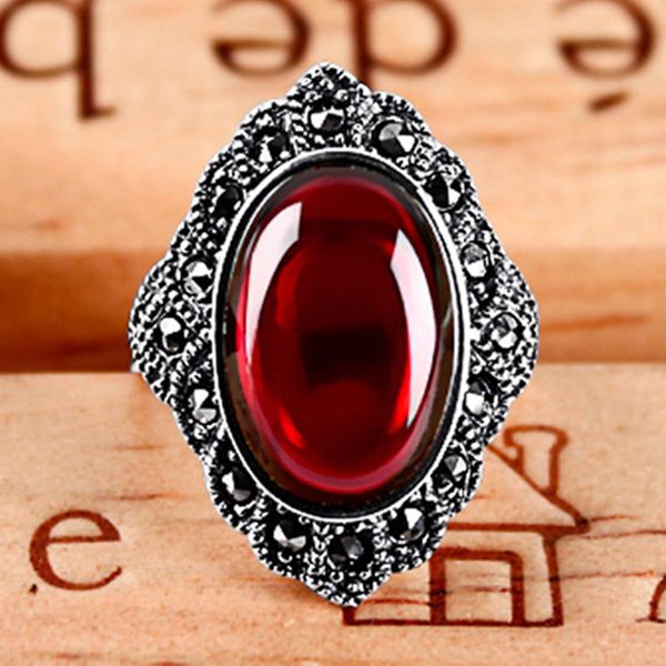 big gemstone green jade &red onyx rings for women vintage emerald &ruby stone thai sterling silver elegant jewelry antique gift, Golden;silver
big gemstone green jade &red onyx rings for women vintage emerald &ruby stone thai sterling silver elegant jewelry antique gift, Golden;silver