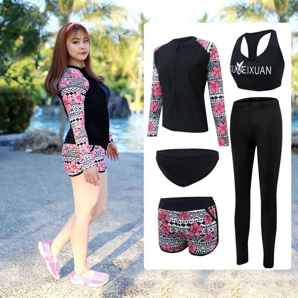 5pcs/set women's plus size long sleeve rash guards swim tee & leggings bikini set rashguard sun uv protection swimsuit couples
5pcs/set women's plus size long sleeve rash guards swim tee & leggings bikini set rashguard sun uv protection swimsuit couples