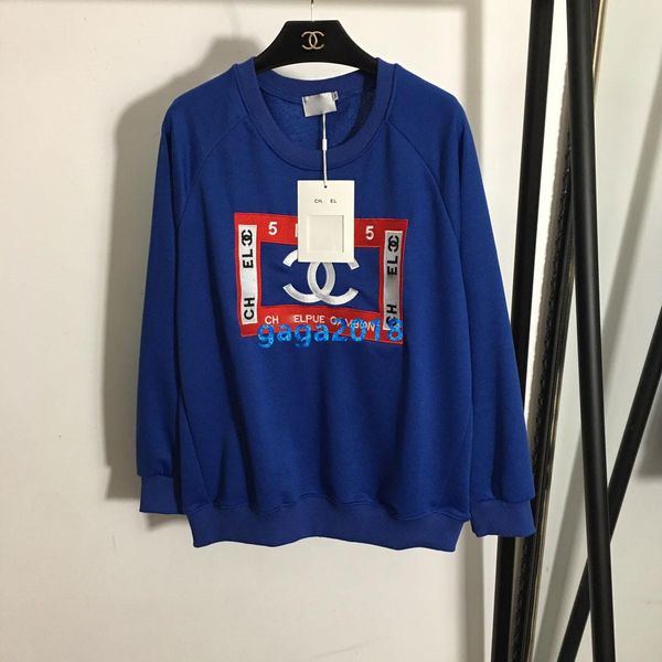 high end женщины девушки oversize толстовка лоскутная вышивка письмо круглый вырез с длинным рукавом блузка рубашка модный дизайн роскошные, Black
high end женщины девушки oversize толстовка лоскутная вышивка письмо круглый вырез с длинным рукавом блузка рубашка модный дизайн роскошные, Black